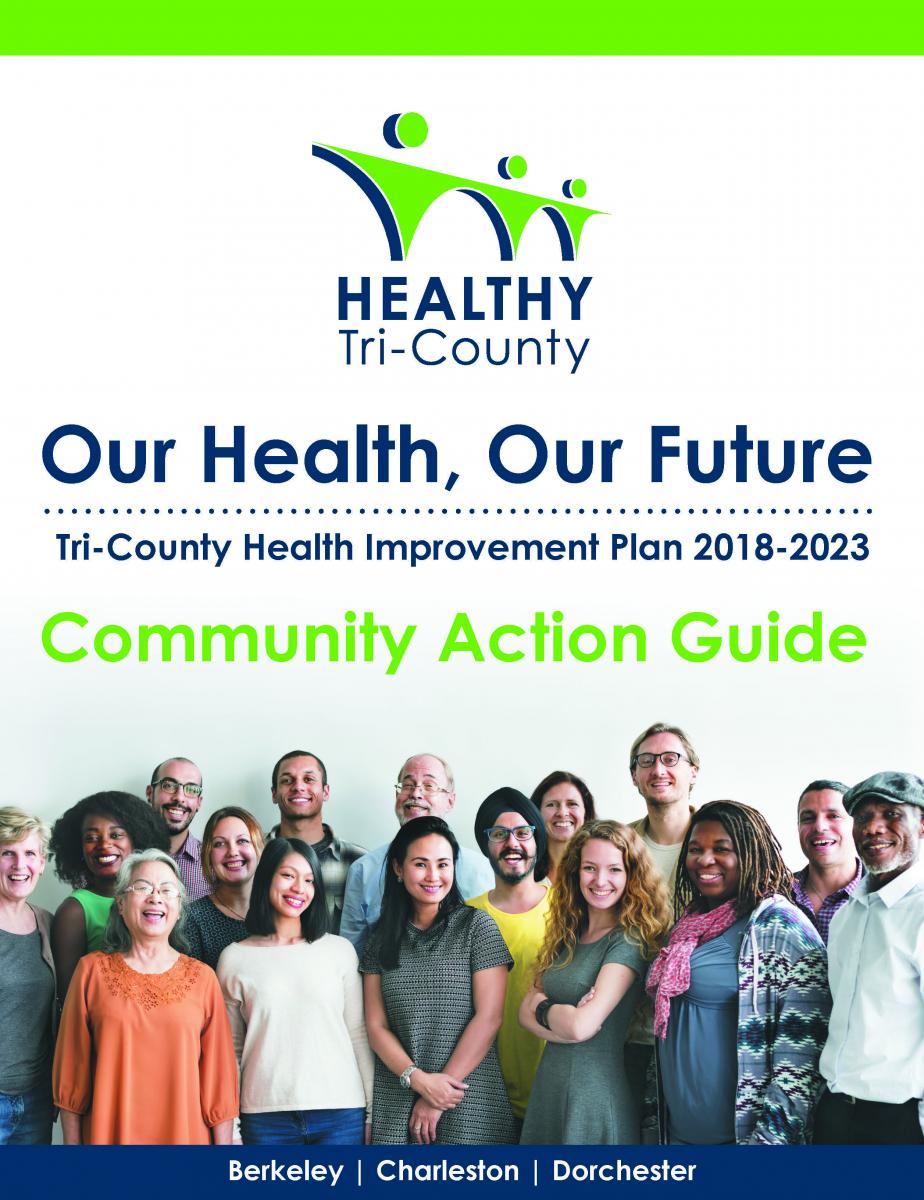 Cover of the report Our Health Our Future Community Action Guide