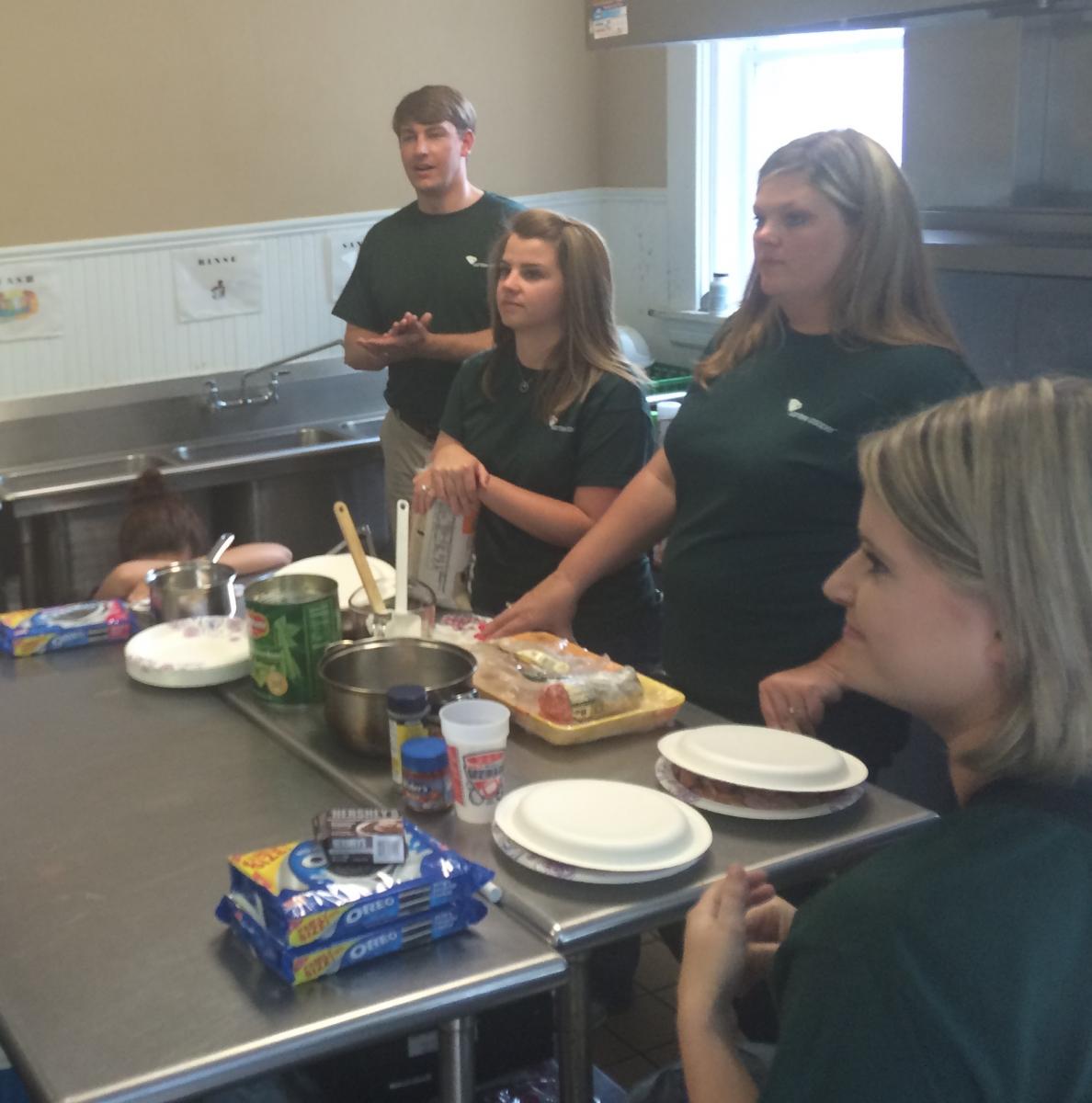 Volunteers at Florence Crittenton Program of SC