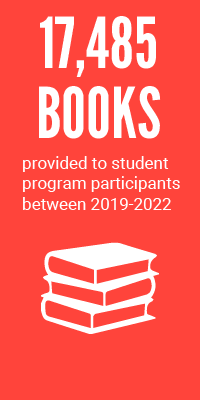 17485 books provided to student programs between 2021-2022