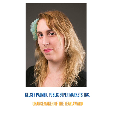 CHANGEMAKER OF THE YEAR AWARD Kelsey Palmer