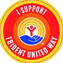 I Support Trident United Way Sticker
