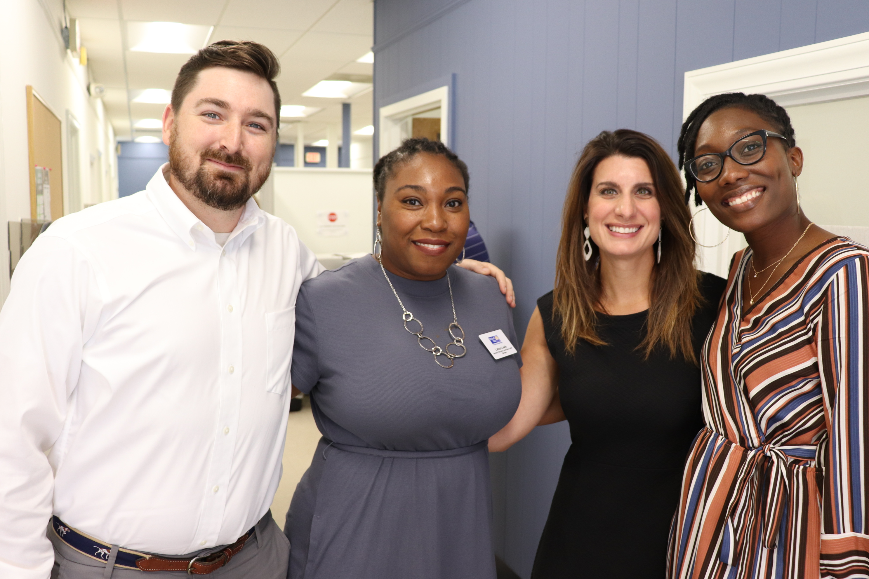 group of Trident United Way staff members at the Berkeley Resource Connection Center