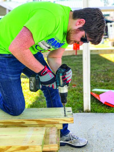 Volunteer on Day of Caring