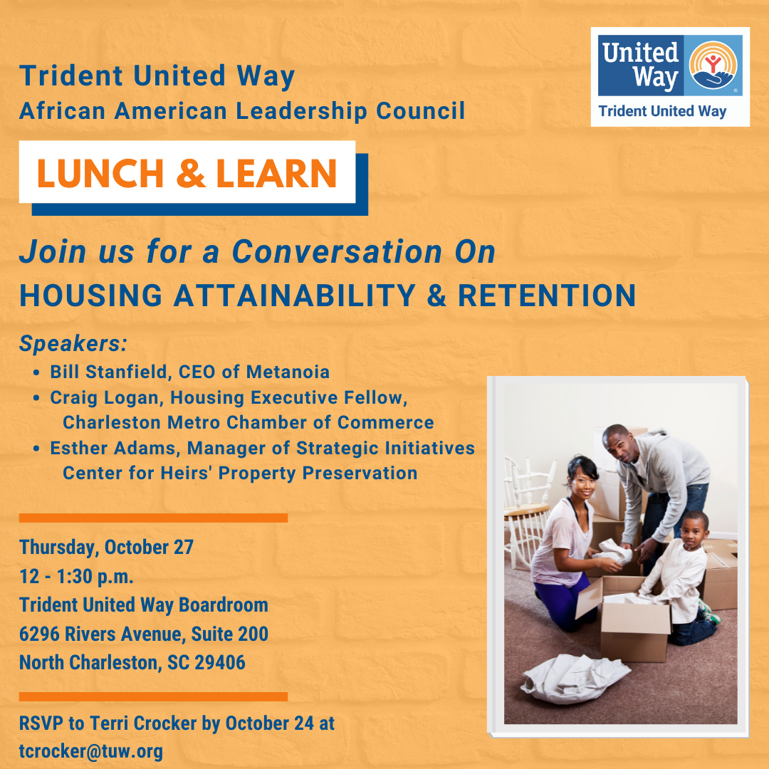 Invitation to the AALC lunch and learn held October 27, 2022