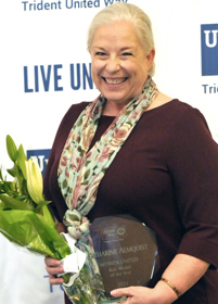 Photo of Cathy Almquist from the 2021 Women United Awards