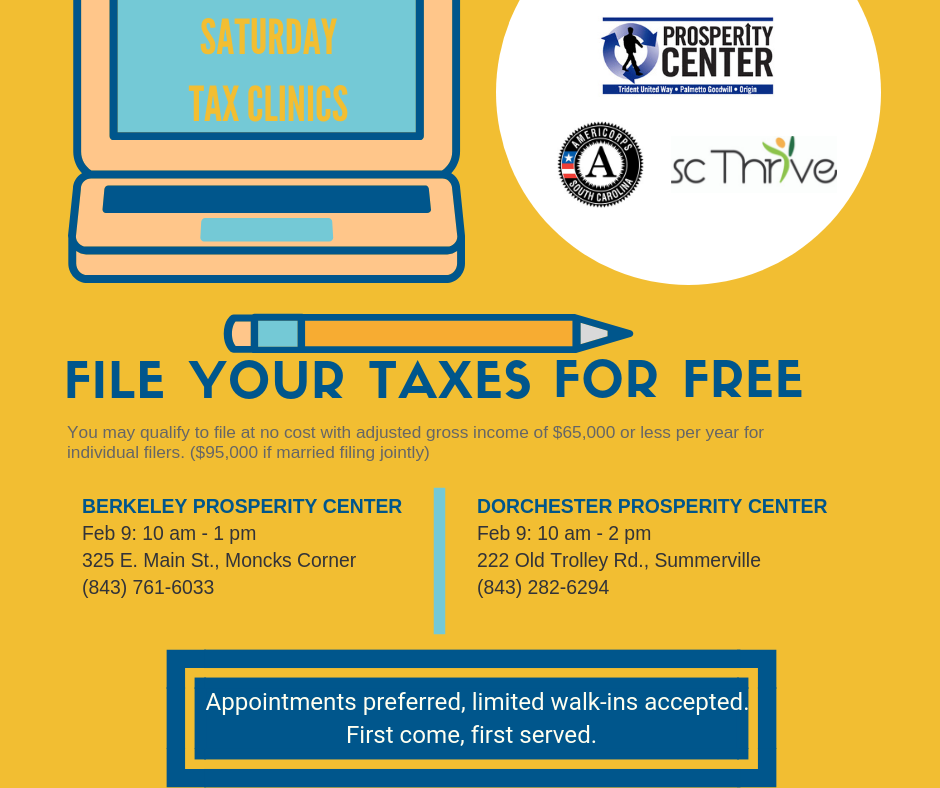 free tax preparation flyer