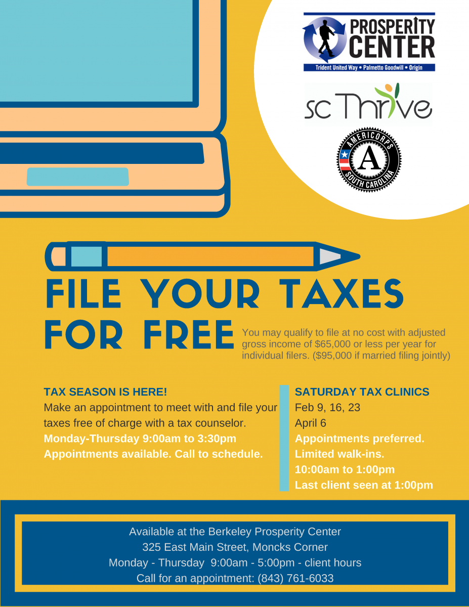 Free Tax Preparation e-mail