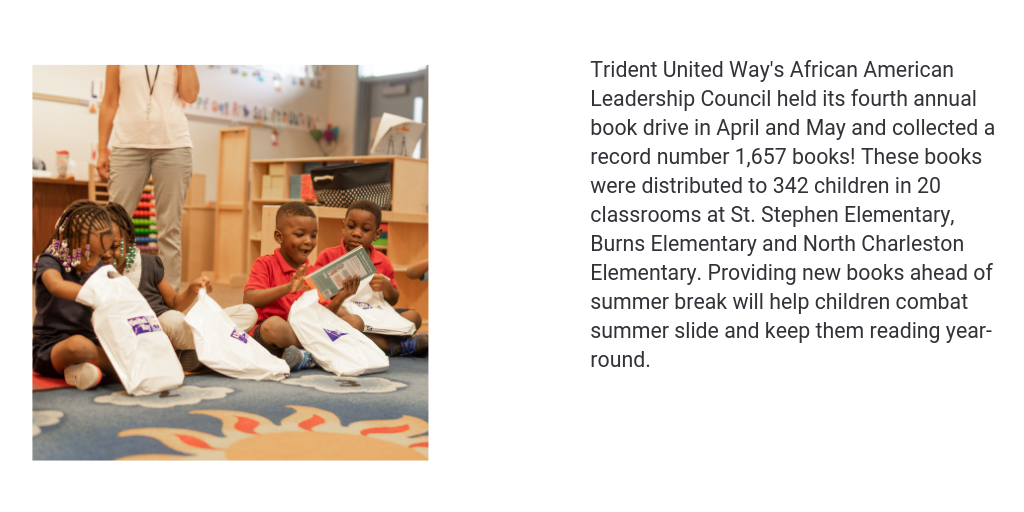 African American Leadership Council Book Drive Distribution