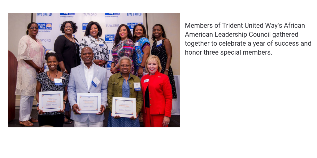 Trident United Way African American Leadership Council and CEO Chloe Knight Tonney