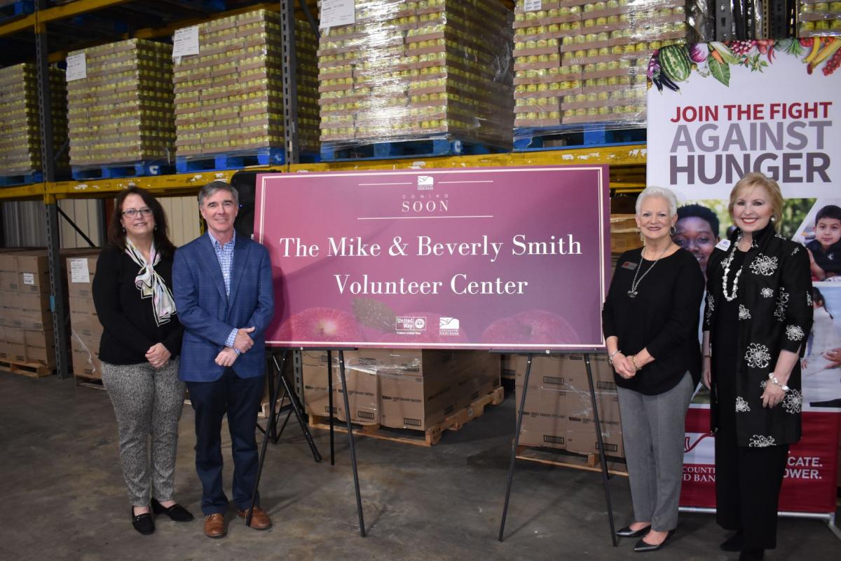 Mike and Beverly Smith announced their commitment to the Lowcountry Food Bank (LCFB) and Trident United Way