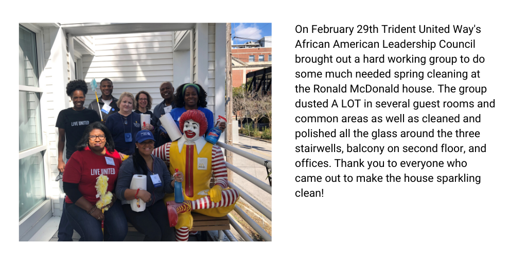 AALC volunteers at Ronald McDonald House
