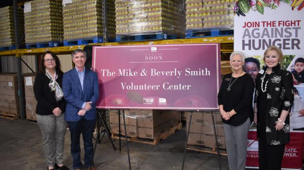 Mike and Beverly Smith announced their commitment to the Lowcountry Food Bank (LCFB) and Trident United Way