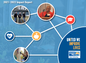 Cover of the 2021-2022 Impact report